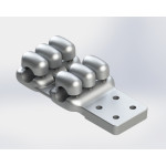 TEE Flat Terminal Connector